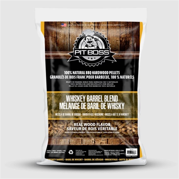 Pitboss All Natural BBQ Wood Pellets - Whiskey Barrel (55240)