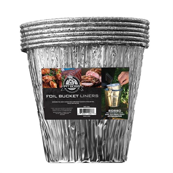 Pitboss Foil BBQ Drip Bucket Liners  (40201)