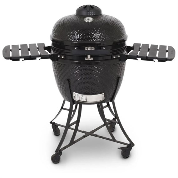 Pitboss Pbk24 Ceramic Kamado Grill Barbecue (10603) + FREE DEFLECTOR PLATE AND COVER