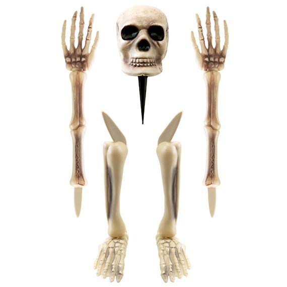 PMS 5 Piece Buried Skeleton Set Halloween Decoration (977173)