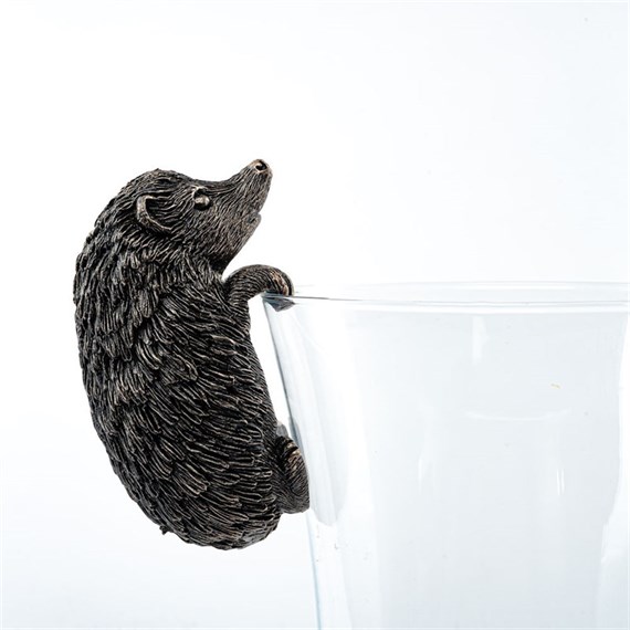 Potty Feet Decorative Pot Buddies - Antique Bronze Hedgehog (PB0005)