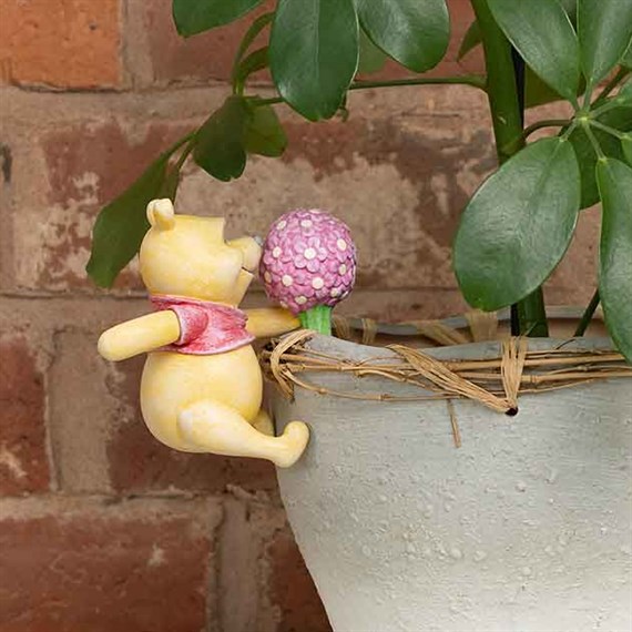 Potty Feet Decorative Pot Buddies - Pooh Smelling A Flower (PBWTP0005C)