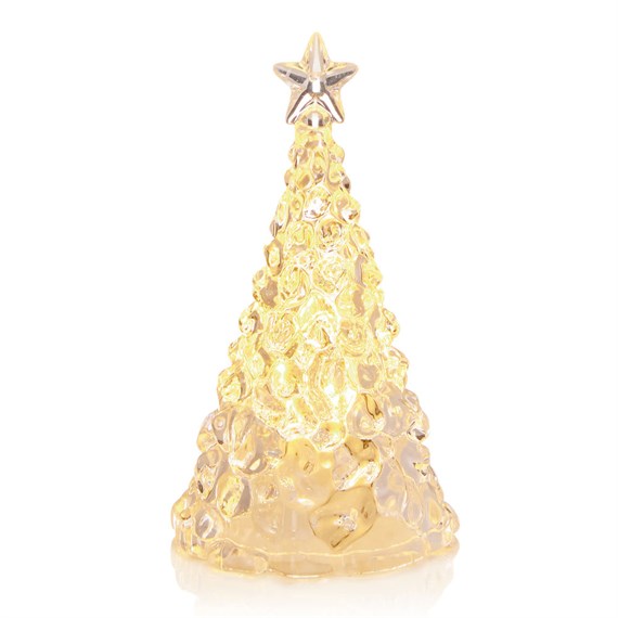 Premier 10.5cm Light Up Plastic Christmas Tree Tea Light (LB251052)