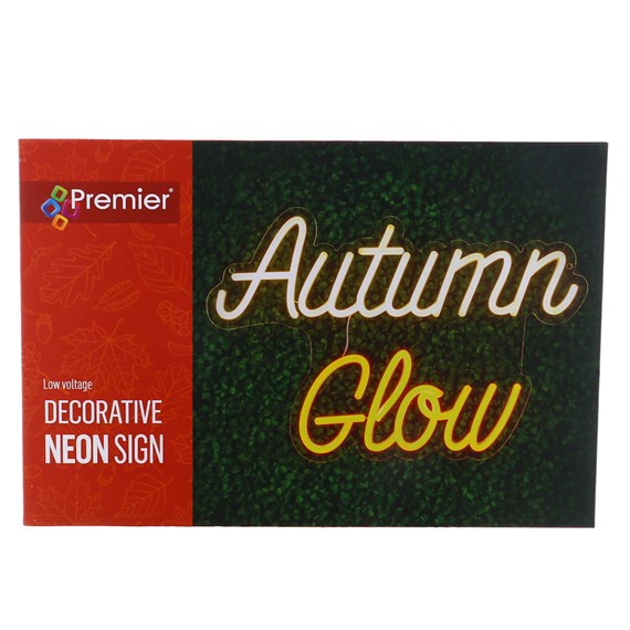 Premier 42cm 'Autumn Glow' LED Neon Sign (LT251027)