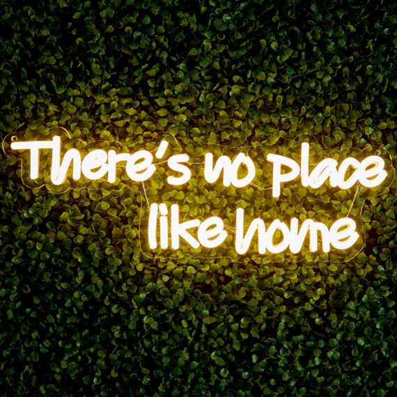 Premier There's No Place Like Home LED Neon Sign in Warm White (LT250746)