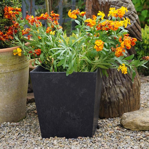 Primeur Sonata Planter 33cm Slate (P00017894)