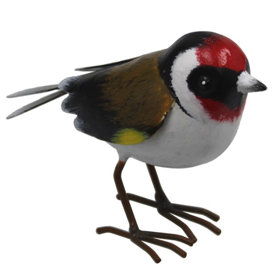 Primus Large Metal Garden Ornament Goldfinch (PQ1478)