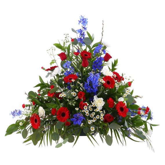 Queen's Jubilee Pedestal Floral Arrangement