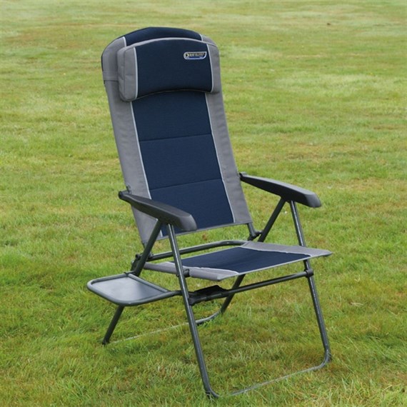 Quest Ragley Pro Blue Recline Chair With Table (F1301)
