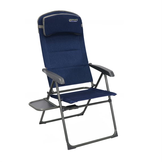 Quest Ragley Pro Blue Recline Chair With Table (F1301)