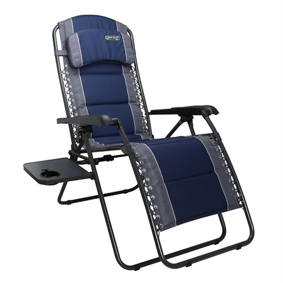 Quest Ragley Pro Blue Relax Chair With Table (F1303)