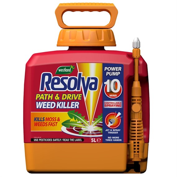 Resolva Path & Drive Weedkiller 5L Power Pump (20300678)