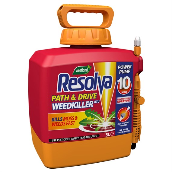 Resolva Path & Drive Weedkiller 5L Power Pump (20300715)
