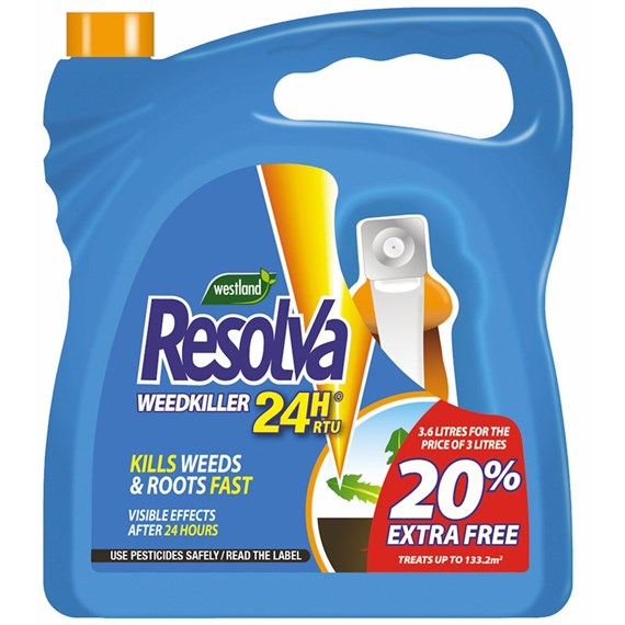 Resolva Weedkiller 24H RTU 3.6L (20300468)