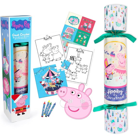 RMS Peppa Pig 55cm Giant Christmas Cracker (85-0042-B)