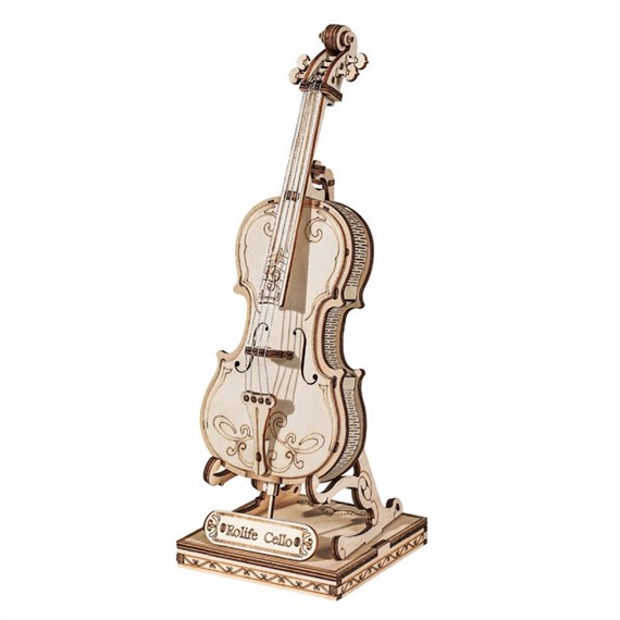 Robotime Cello Modern 3D Wooden Puzzle (TG411)