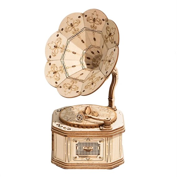 Robotime Gramophone Modern 3D Wooden Puzzle (TG408)