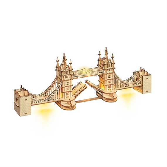 Robotime Tower Bridge 3D Light Up Wooden Puzzle (TG412)