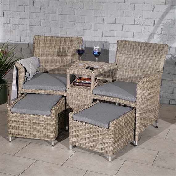 Royalcraft Wentworth Companion Outdoor Garden Furniture Set