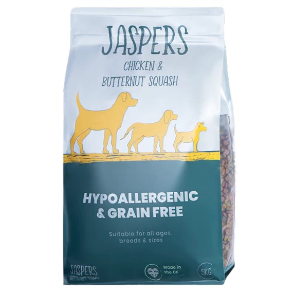 Simply Jaspers Chicken & Squash Dog Food 5kg (CBS-5kg)