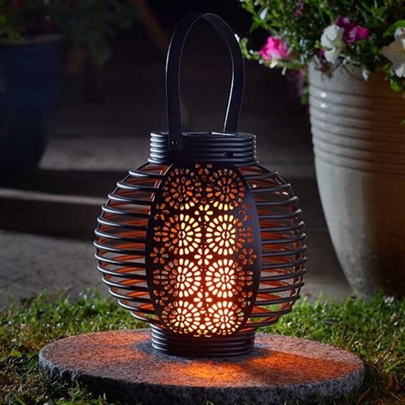 Smart Garden Ferrara Flaming Solar Lantern (1080042)