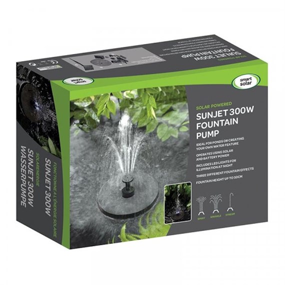 Smart Garden Sunjet 300W Water Fountain Pump (1290200RD)