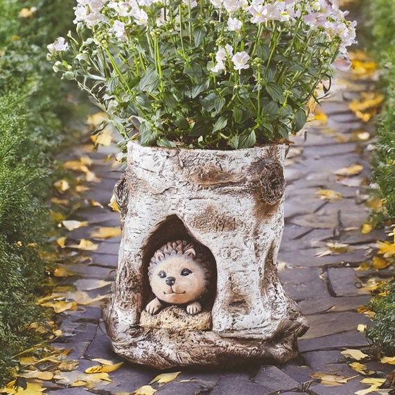 Smart Garden 18cm Hog Log Whimsical Garden Planter (5071039)