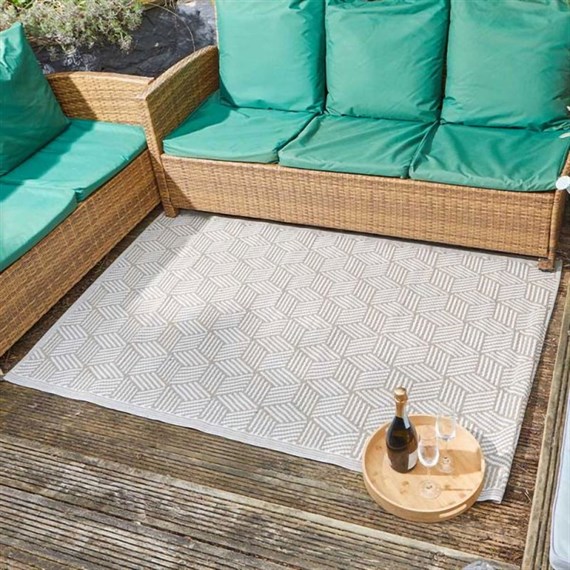 Smart Garden Alfresco Mats Illusion - Mocha 120 x 180 cm (5540103)