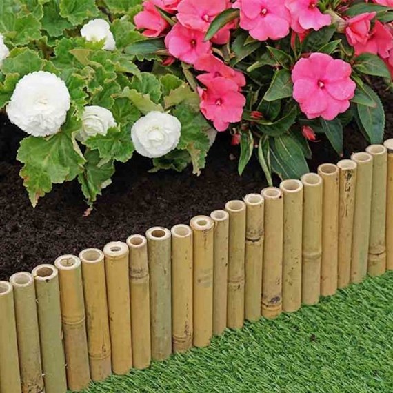 Smart Garden Bamboo Lawn Edging 30 cm x 1m (7020005)