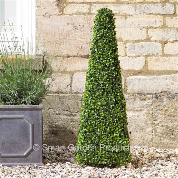 Smart Garden Boxwood Obelisk 95Cm Totally Artificial Topiary (5045040)