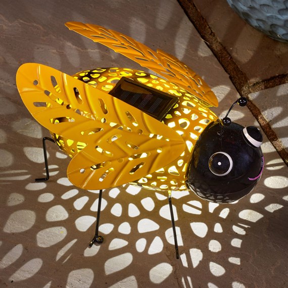 Smart Garden Buzzy Bee Solar Powered Garden Ornament Light (1050016)