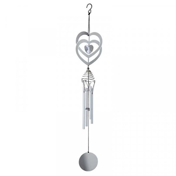 Smart Garden Crystal Heart Hanging Windchime 51cm (5083003)