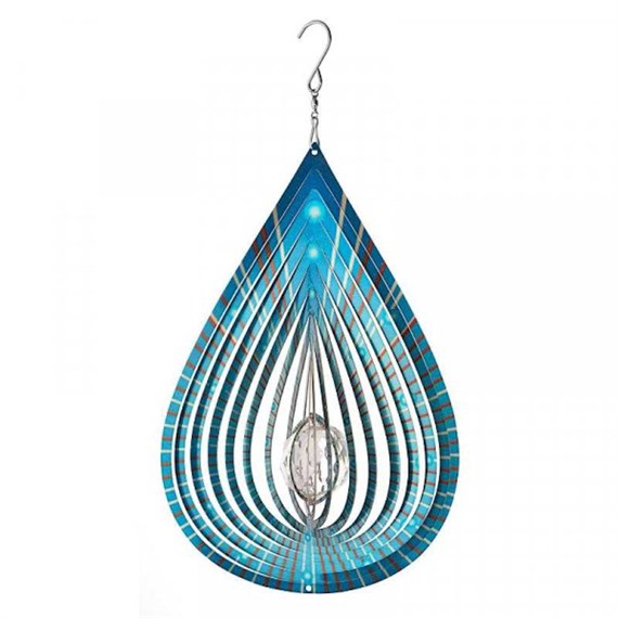 Smart Garden Crystal Teardrop Wind Spinner Decoration 37cm (5080020)