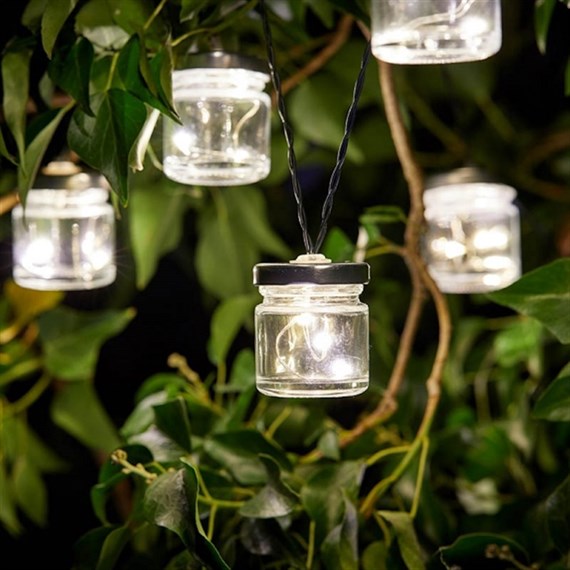 Smart Garden Firefly Jars String Lights - 10 Jars (1060256)