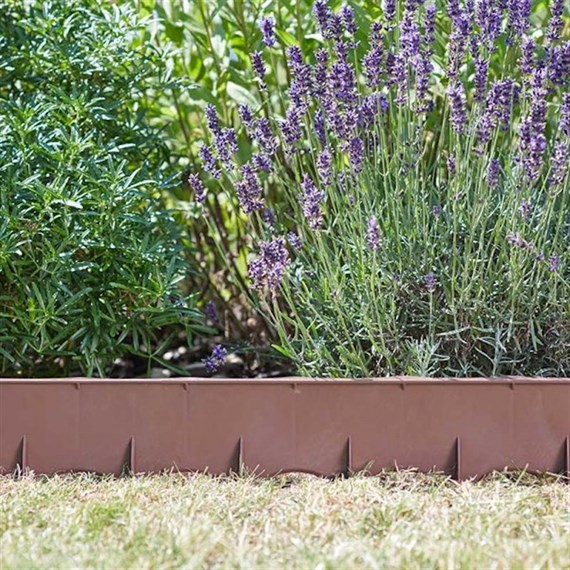 Smart Garden FlexEdge Lawn Edging Brown (7010044)