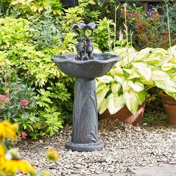 Smart Garden Frog Frolics Solar Water Feature Fountain (1170004)