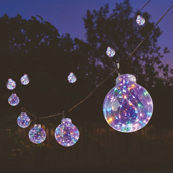 Smart Garden Galaxy Festoon Firefly Multi Coloured Garden String Lights Set of 20 (3123341)