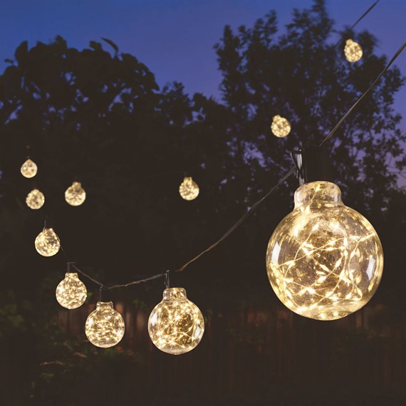 Smart Garden Galaxy Festoon Firefly Warm White Garden String Lights Set of 20 (3123321)
