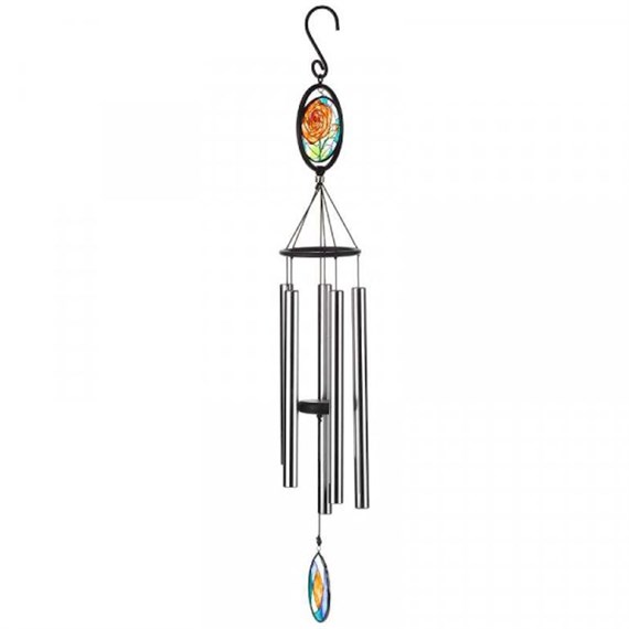 Smart Garden Glass Rose Hanging Windchime 89cm (5083020)