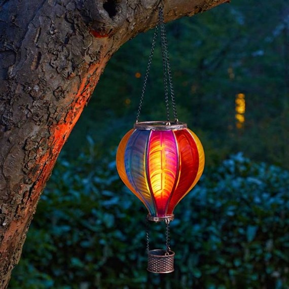 Smart Garden Light Up Solar Rainbow Flaming Balloon (1080078)