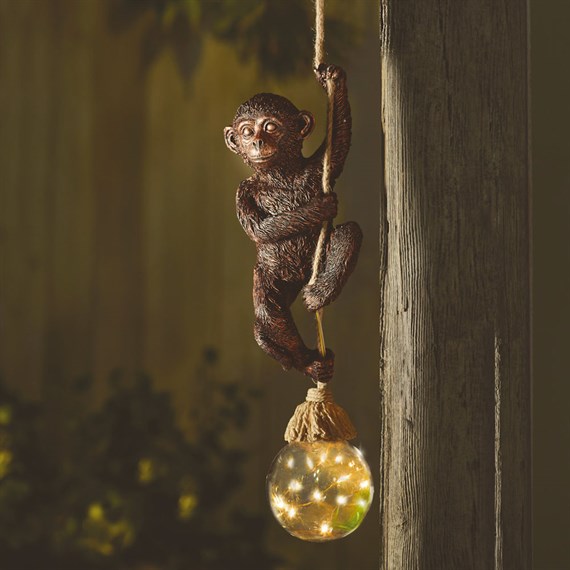 Smart Garden Monkey Rope Solar Powered Garden Ornament Light (1020942)