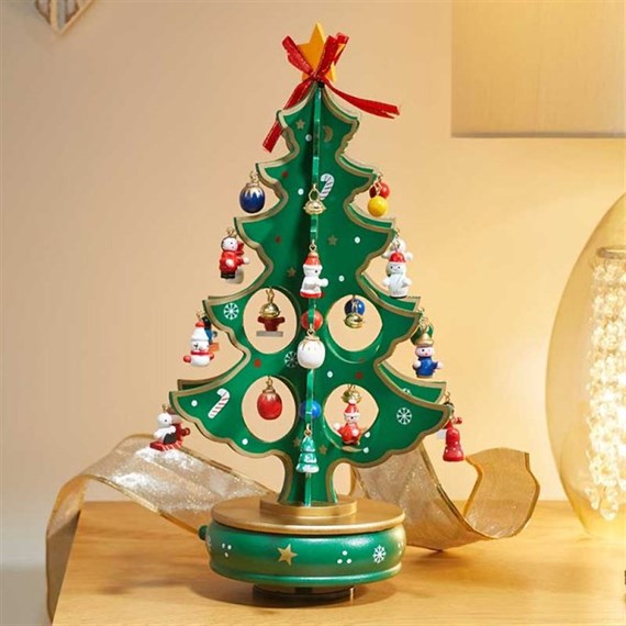 Three Kings Musical Spinning DécoTree Christmas Decoration - Traditional (2538106)