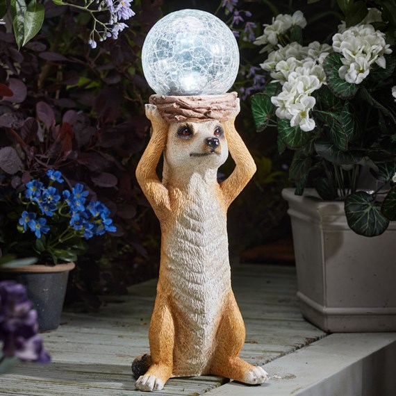 Smart Garden Mystik Meerkat Solar Powered Garden Ornament Light (1020936)