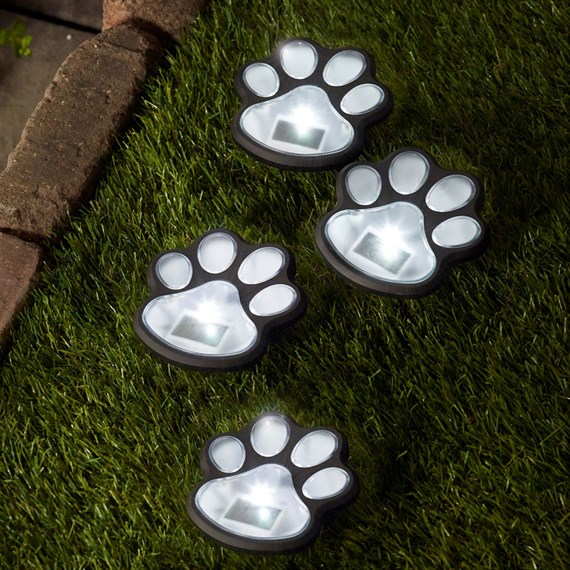 Smart Garden Pet Paws Solar Powered Garden Lights 4 Pack (1012057)