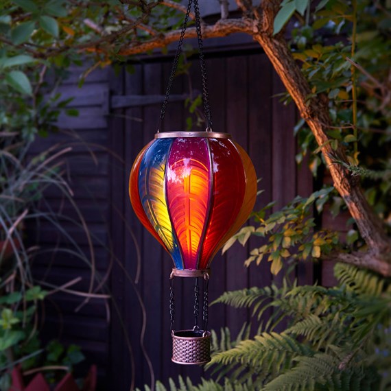 Smart Garden Rainbow Flaming Balloon XL Solar Garden Ornament Light (1080282)