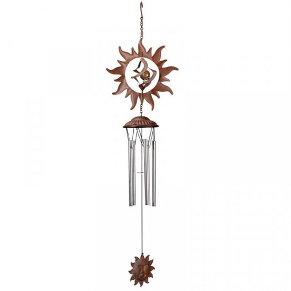 Smart Garden Rusty Sun Hanging Windchime 72cm (5083005)