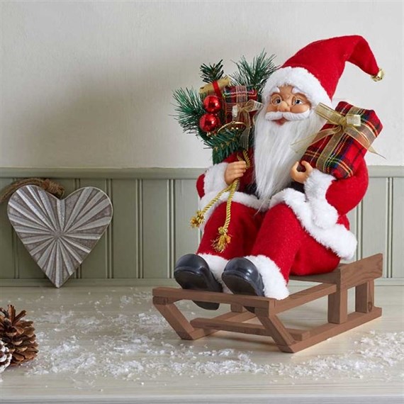 Three Kings Sleigh Santa Christmas Decoration (2516026)