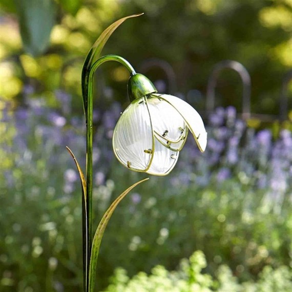 Smart Garden Snowdrop Glass Solar Flowers (1012531)