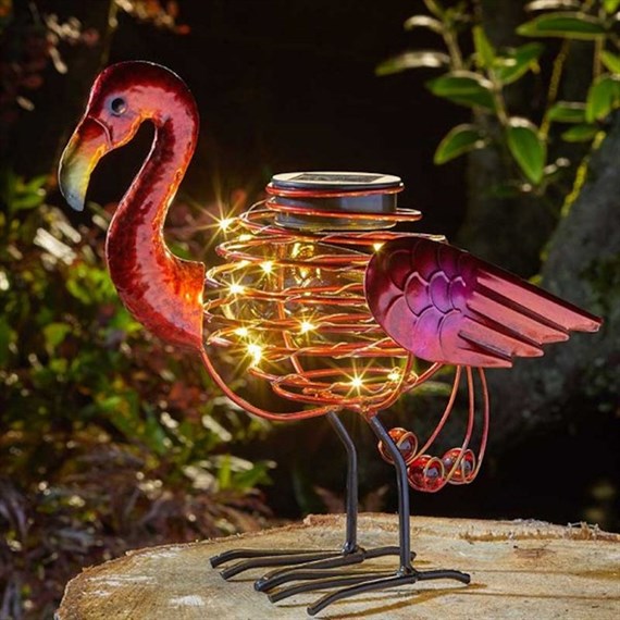 Smart Garden Solar Flamingo Spiralight (1080016)