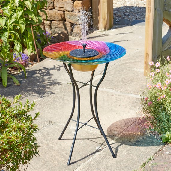 Smart Garden Solar Rainbow Fountain Water Feature (1170009)